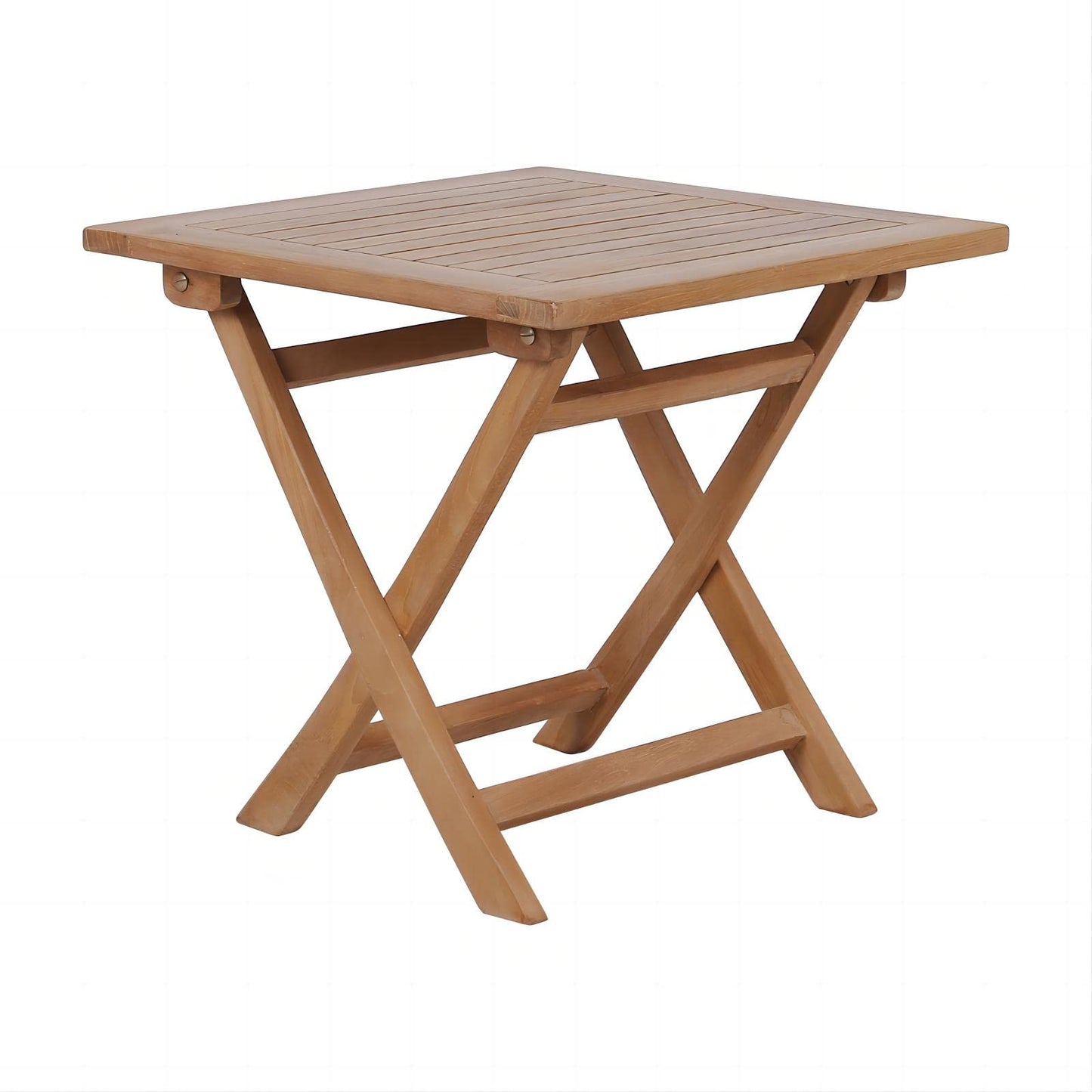 Yardgrace Wooden Side Table, Folding Portable Wood Small Table for Indoor & Outdoor Use, Compact Patio Side Tables or Outdoor End Tables for Balcony, Poolside, Garden, Picnic, Camping
