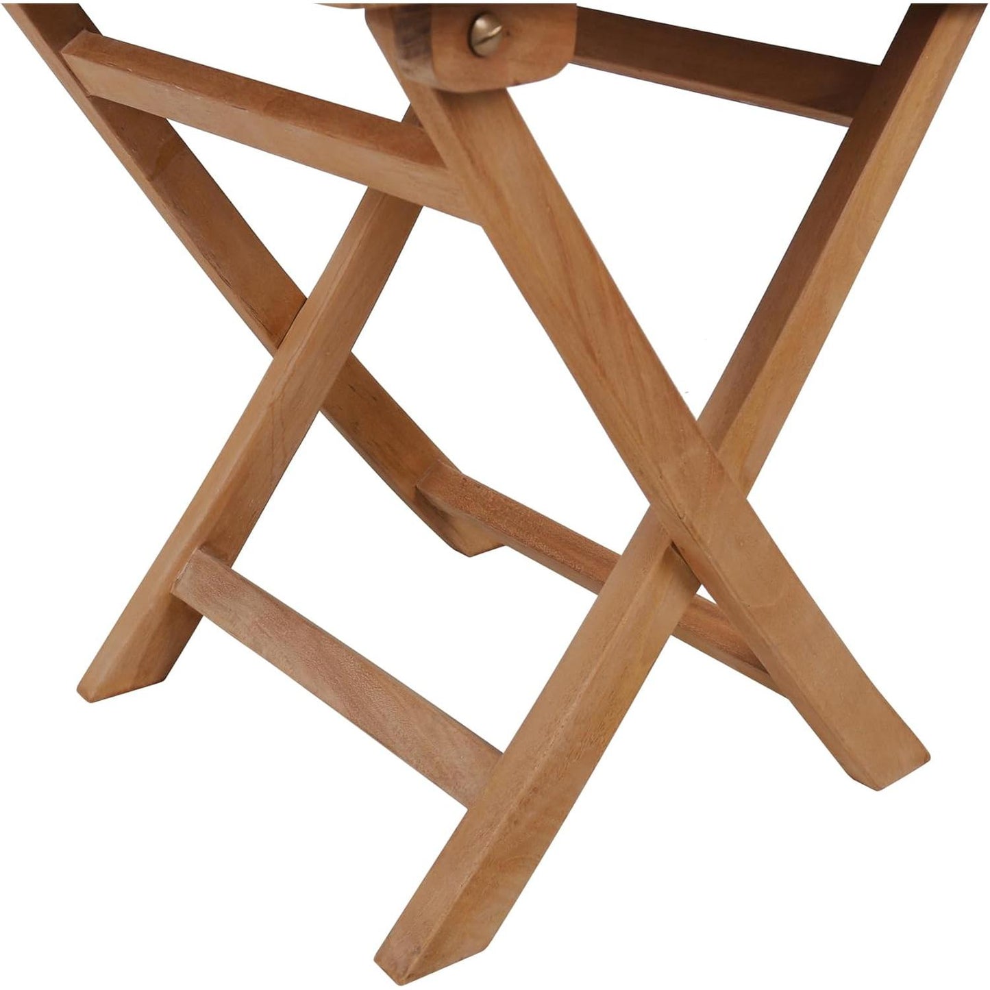 Yardgrace Wooden Side Table, Folding Portable Wood Small Table for Indoor & Outdoor Use, Compact Patio Side Tables or Outdoor End Tables for Balcony, Poolside, Garden, Picnic, Camping