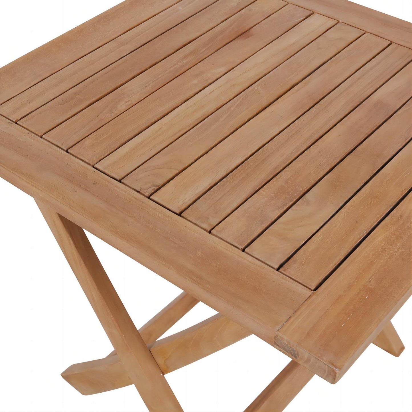 Yardgrace Wooden Side Table, Folding Portable Wood Small Table for Indoor & Outdoor Use, Compact Patio Side Tables or Outdoor End Tables for Balcony, Poolside, Garden, Picnic, Camping