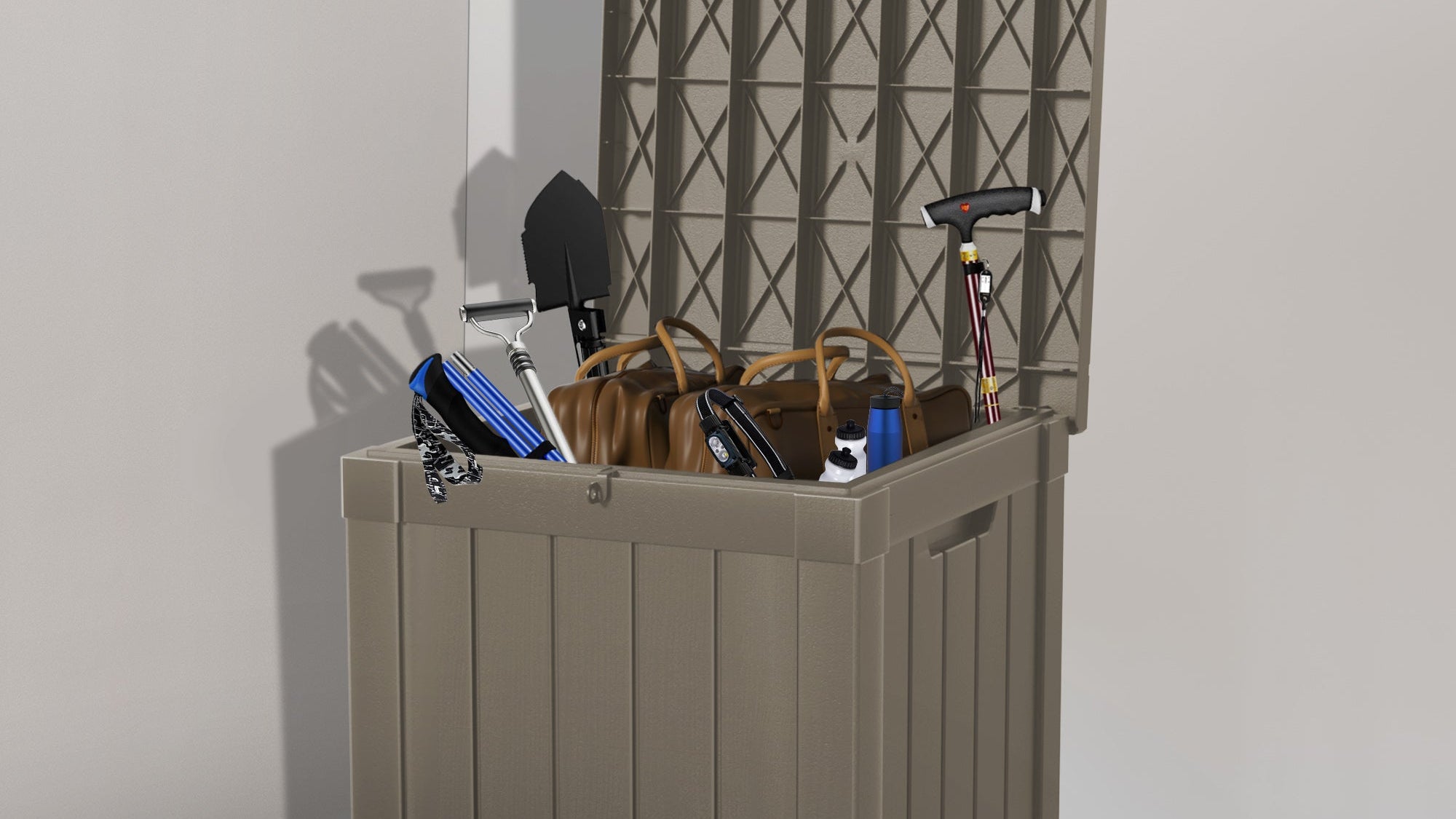 The Ideal Outdoor Storage Solution - 30-Gallon Outdoor Storage Box