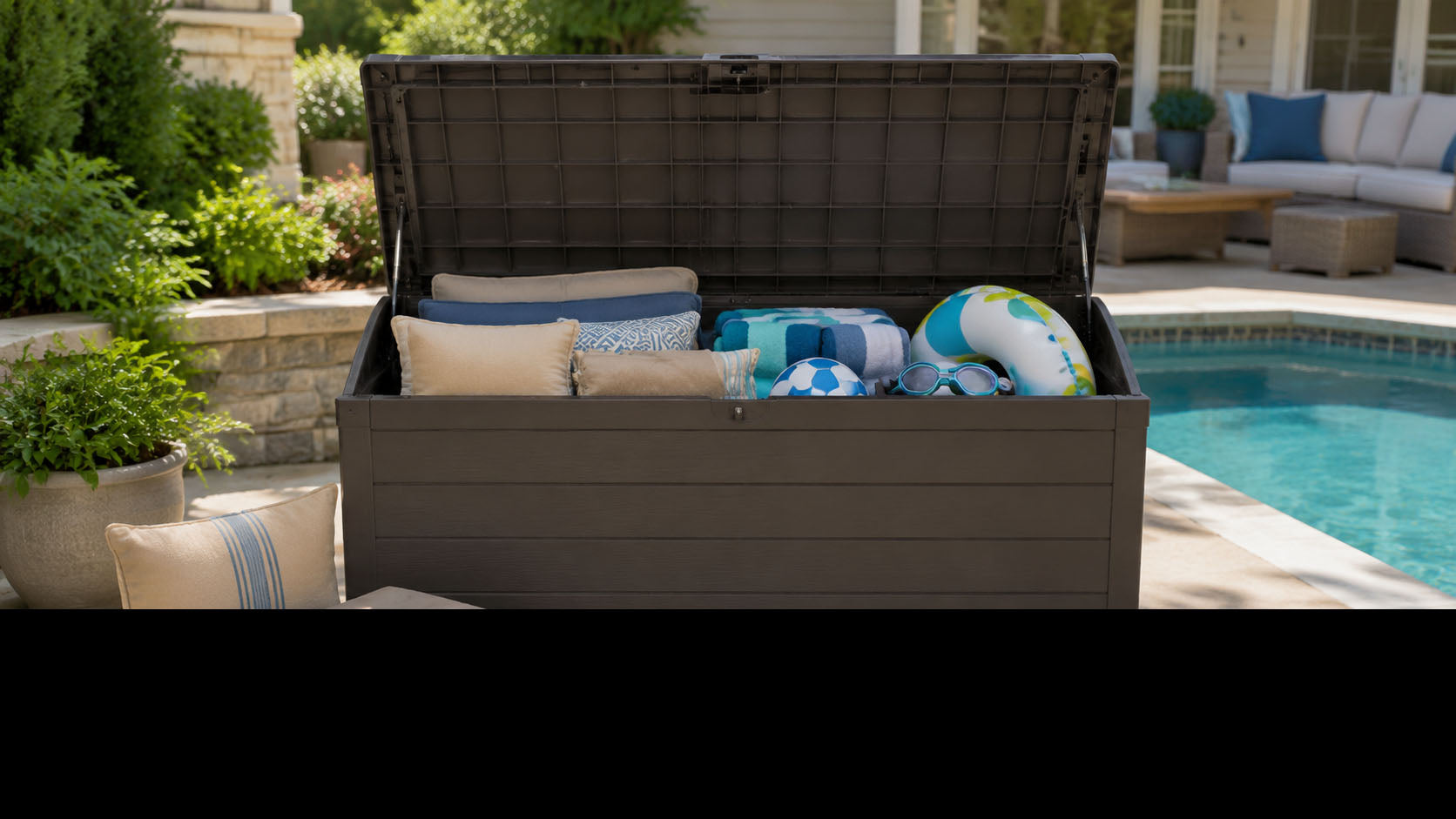 What Can Fit in a 100 Gallon Deck Box