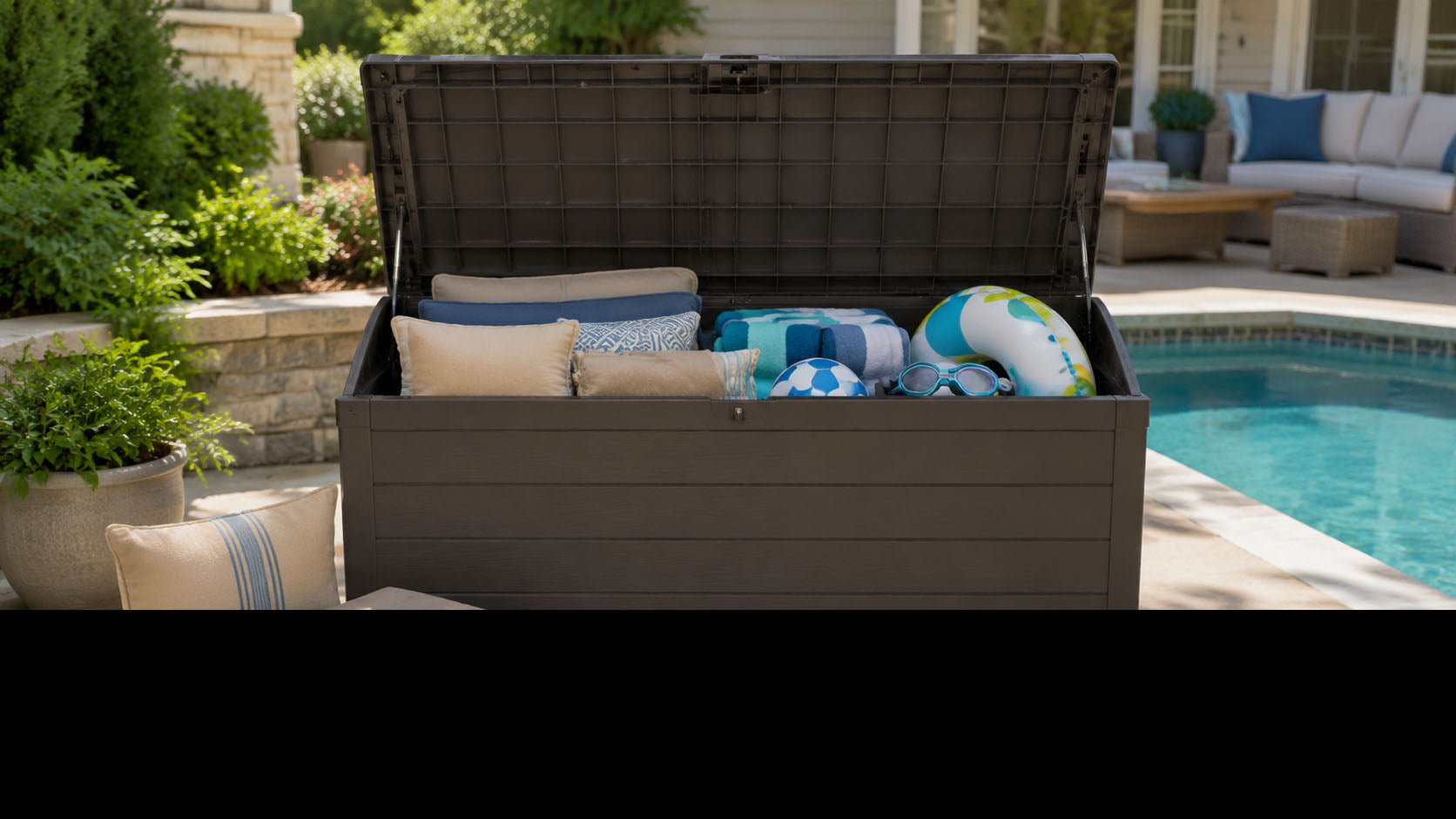 What Can Fit in a 100 Gallon Deck Box