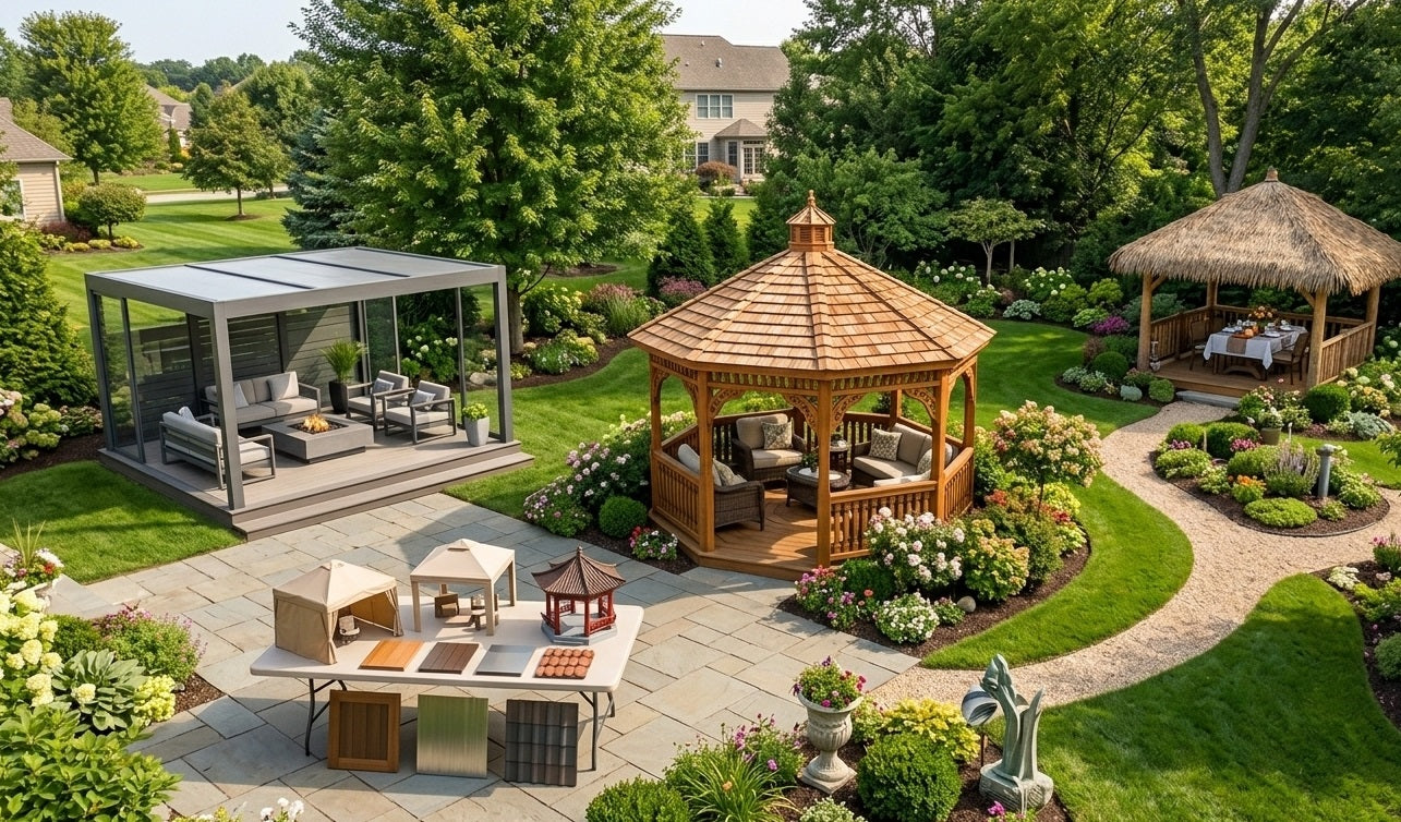 how to choose a gazebo for your backyard
