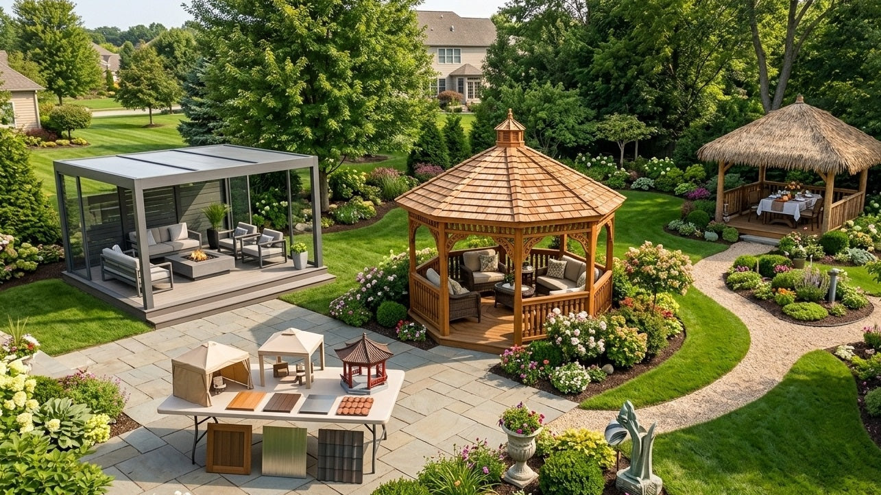 how to choose a gazebo for your backyard