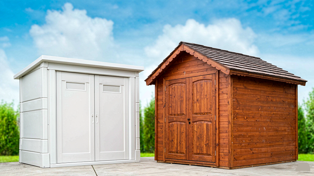 resin shed vs wood shed