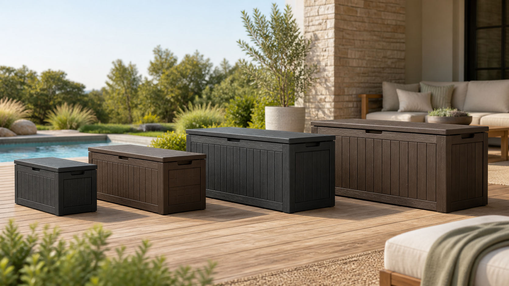 What Size Deck Box Do I Need? 30–260 Gallon Size Guide