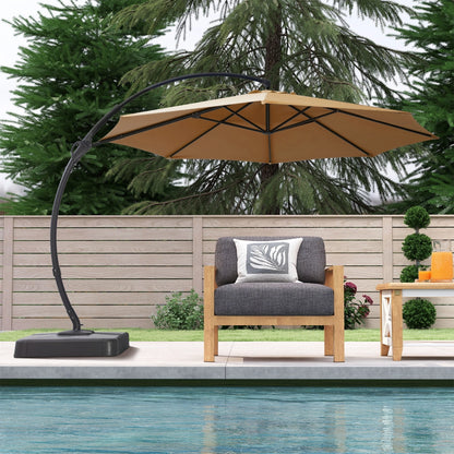 10' Outdoor Patio Umbrella for Shade & Relaxing