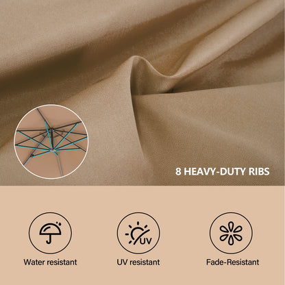 10' Outdoor Patio Umbrella for Shade & Relaxing