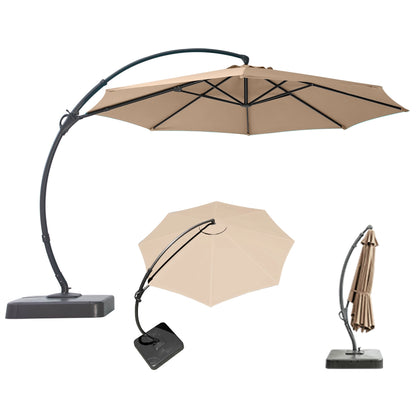 10' Outdoor Patio Umbrella for Shade & Relaxing