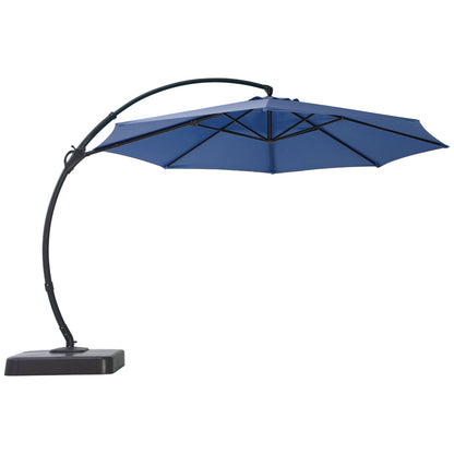 12' Deluxe Cantilever Patio Umbrella for Large Outdoor Spaces