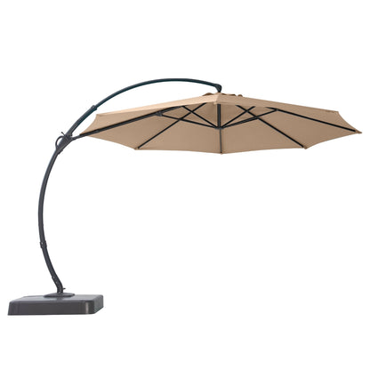 12' Deluxe Cantilever Patio Umbrella for Large Outdoor Spaces