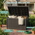 Garden Storage Box with Easy Opening Hinged Lid