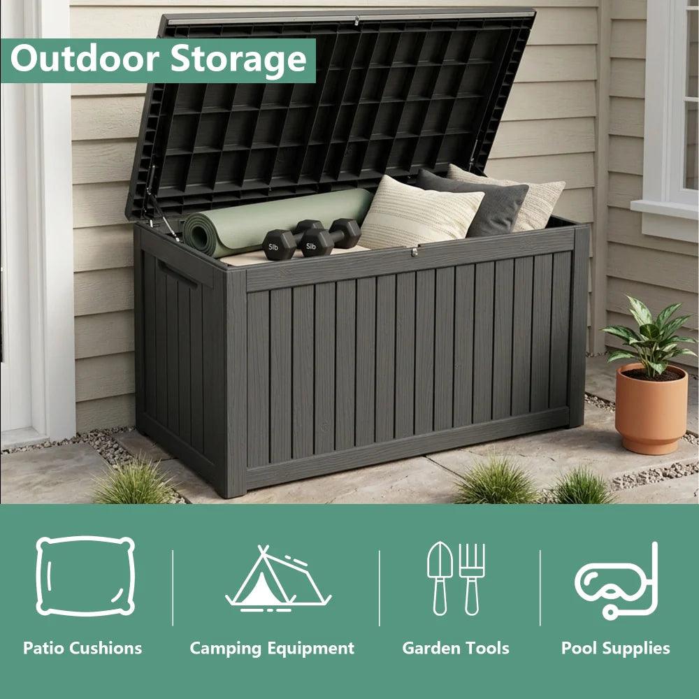 Heavy Duty Outdoor Storage Container for Garden Use
