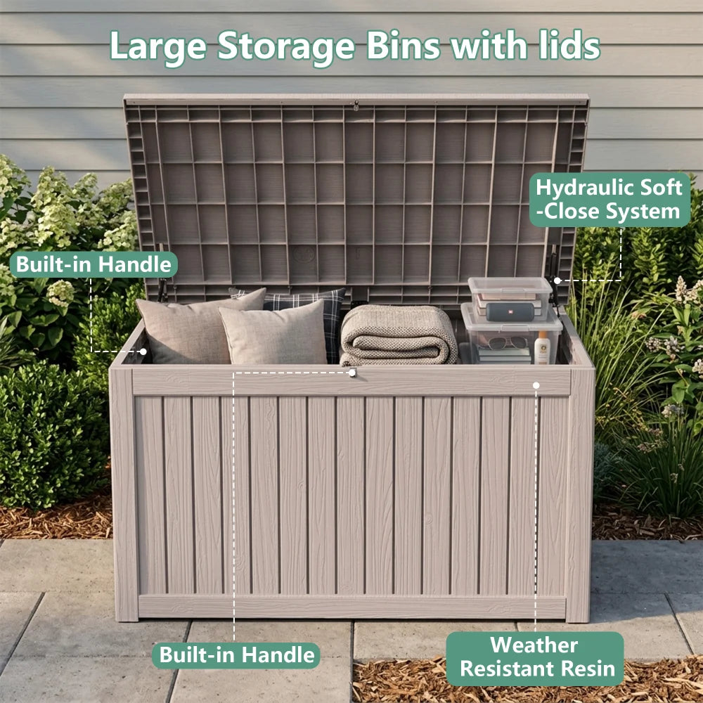 Outdoor Storage Box Dimensions and Product Specifications