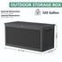 Weather Resistant Outdoor Storage Bench Box for Patio