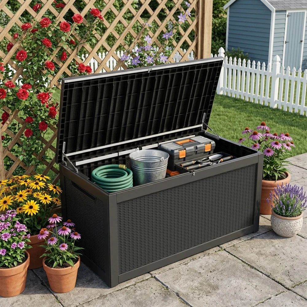 Waterproof Outdoor Storage Container for Garden Organization