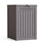 【Flash Sale】55 Gallon Deck Box, Delivery Box Outdoor Storage Box Lockable, Waterproof for Patio Furniture, Garden Tools, Pool Accessories, Package Delivery Boxes For Outside