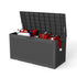 200 gallon deck box for large patio cushion storage
