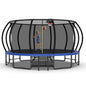 Yardgrace Outdoor Trampoline, Recreational Trampolines with Enclosure Net and Ladder, Outdoor Anti-Rust Trampolines for Kids and Adults, Gifts for Kids