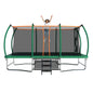 Yardgrace Outdoor Trampoline, Recreational Trampolines with Enclosure Net and Ladder, Outdoor Anti-Rust Trampolines for Kids and Adults, Gifts for Kids