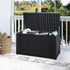 large outdoor storage box for patio cushions and accessories