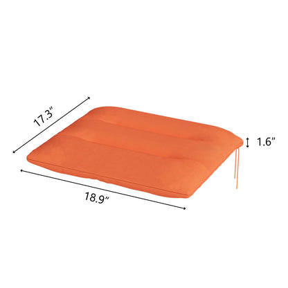 Outdoor Chair Cushions Set of 2 for Patio Furniture, Waterproof Tufted Overstuffed Patio Furniture Cushions, Thick Outdoor Seat Cushion