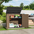 35 cubic foot outdoor storage shed for garden tools and backyard supplies