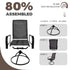 Textilene swivel chair assembly and component overview