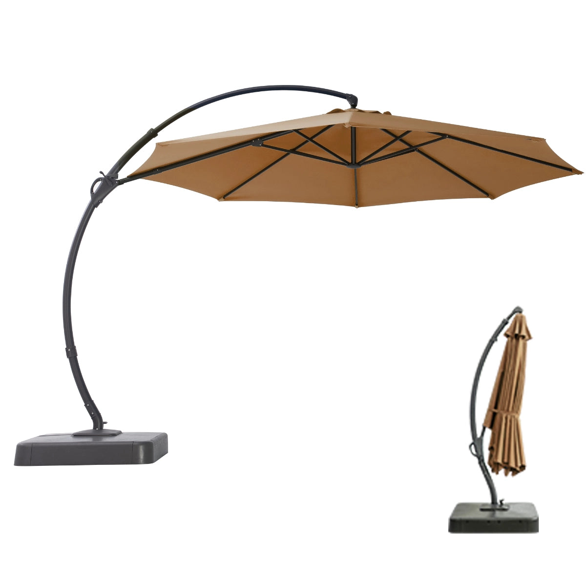 12' Deluxe Cantilever Patio Umbrella