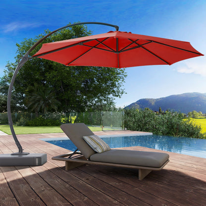 12' Deluxe Cantilever Patio Umbrella