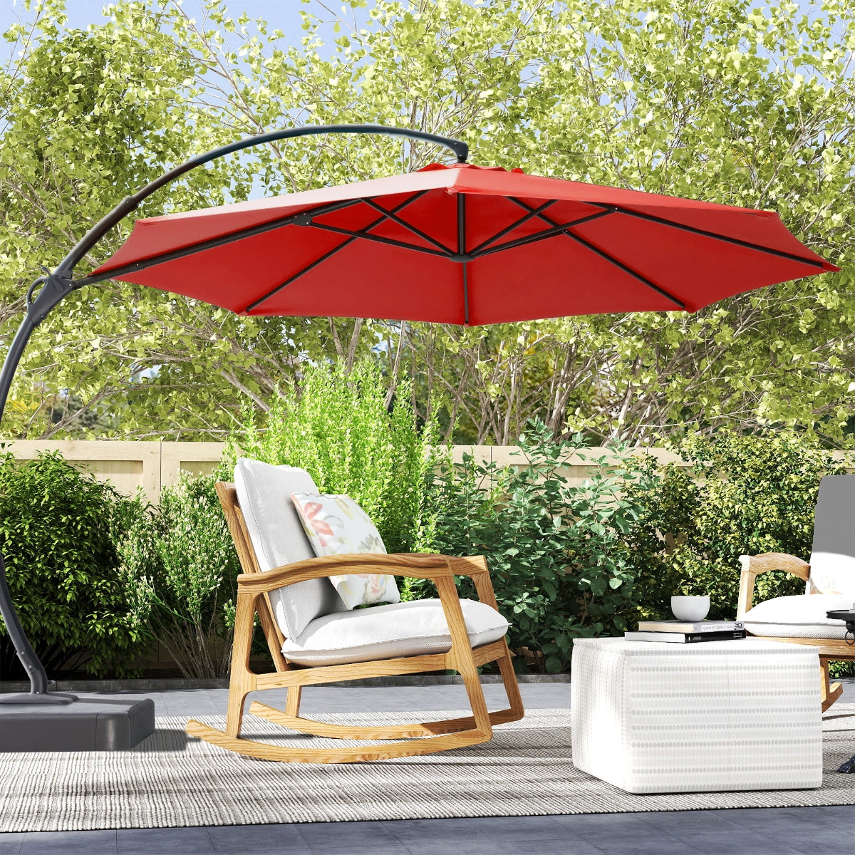 12' Deluxe Cantilever Patio Umbrella
