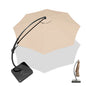 11 FT Deluxe Curved Cantilever Patio Umbrella