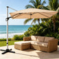 Elegant Roman-Style Patio Umbrella for Outdoor Shade