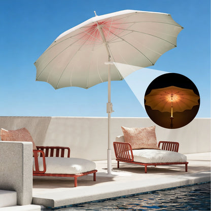 Gradient Color Patio Umbrella for Outdoor Shade