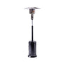 47,000 BTU Propane Patio Heater, 88" Tall Outdoor Standing Heater with Wheels & Auto Shut-Off, Hammered Black or Mocha or Silver| Yardgrace