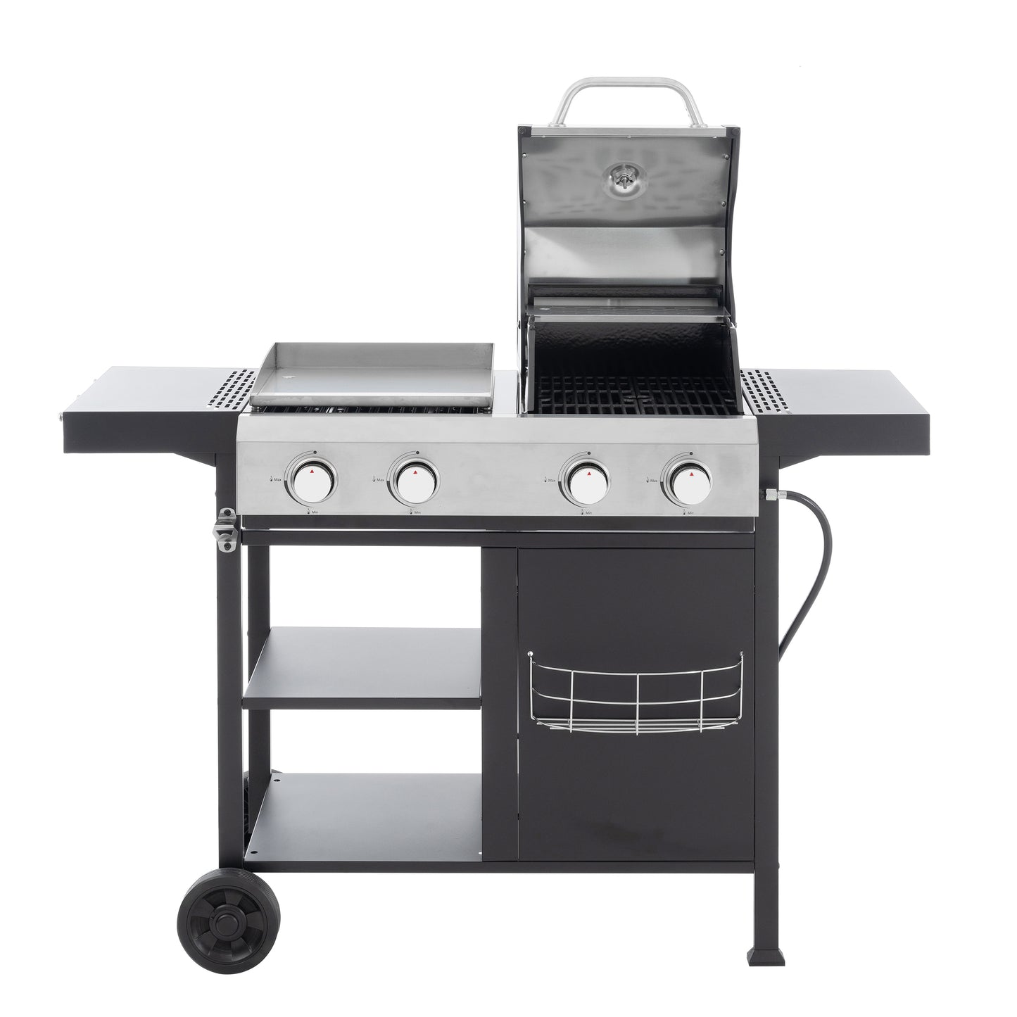 2+2 Multi-function Burner GasGrill and Griddle Combo