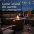 28 inch propane fire pit table for outdoor evening gatherings