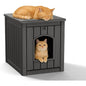 Yardgrac Outdoor Cat House - Weatherproof Resin Cat Houses for Outdoor Cats, Durable & Insulated Shelter for Garden, Patio, or Backyard