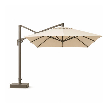 10 ft. Cantilever Patio Umbrella with Offset Arm and Base